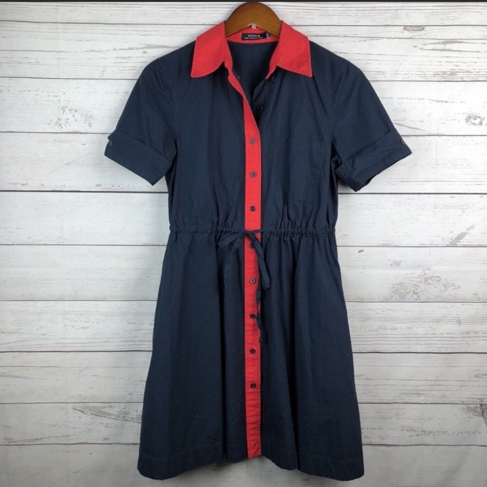 Kate Spade Saturday Navy Cotton Dress
